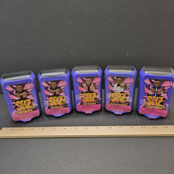 NEW~LOT of 5 ScreenBreakZ Collectible Khaby Figures~2 Go~Classic~Golden OO~Tac - Picture 6 of 11